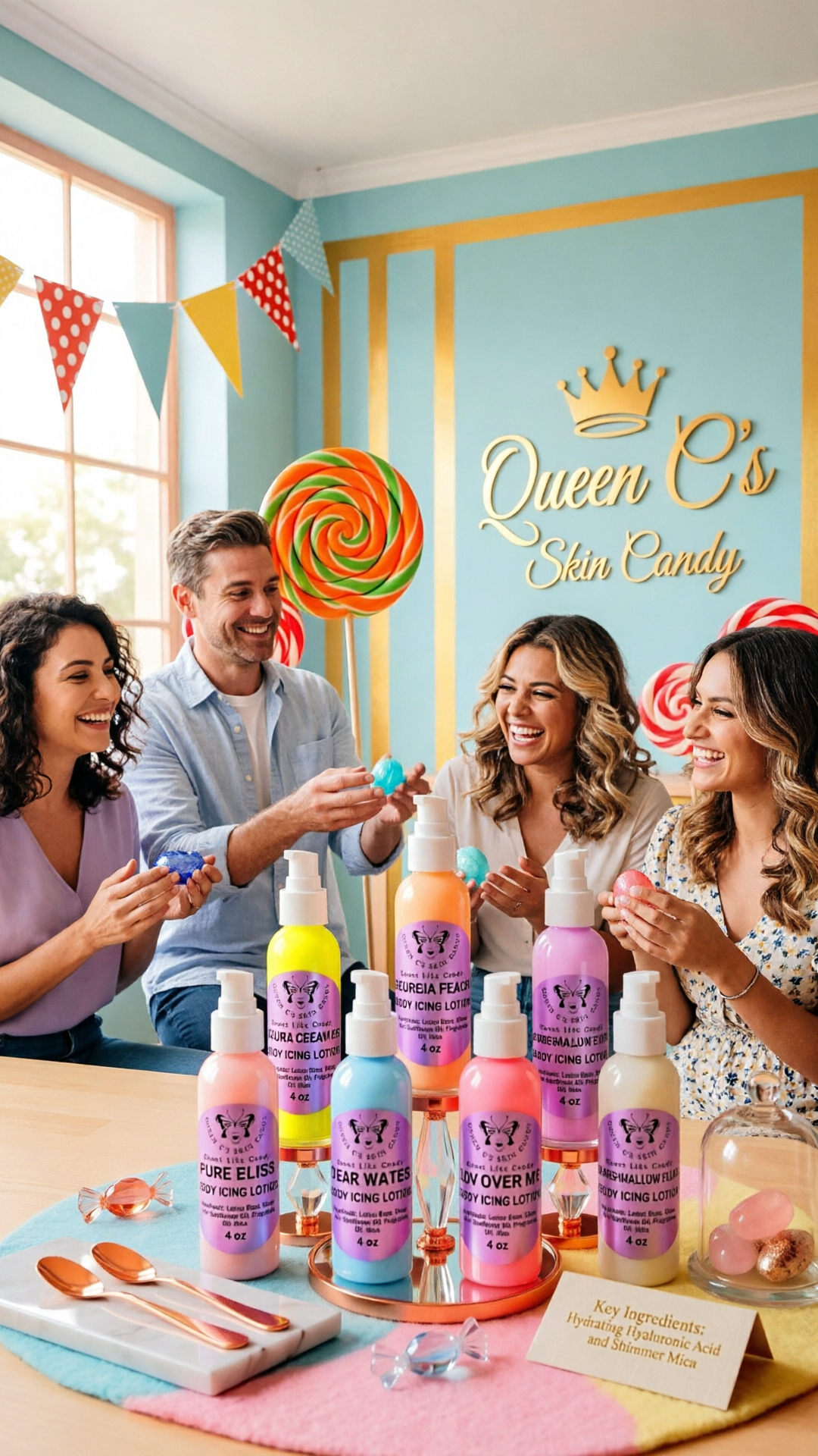 SHEA BUTTER BODY ICING LOTION 4-PACK -Over 100 scents