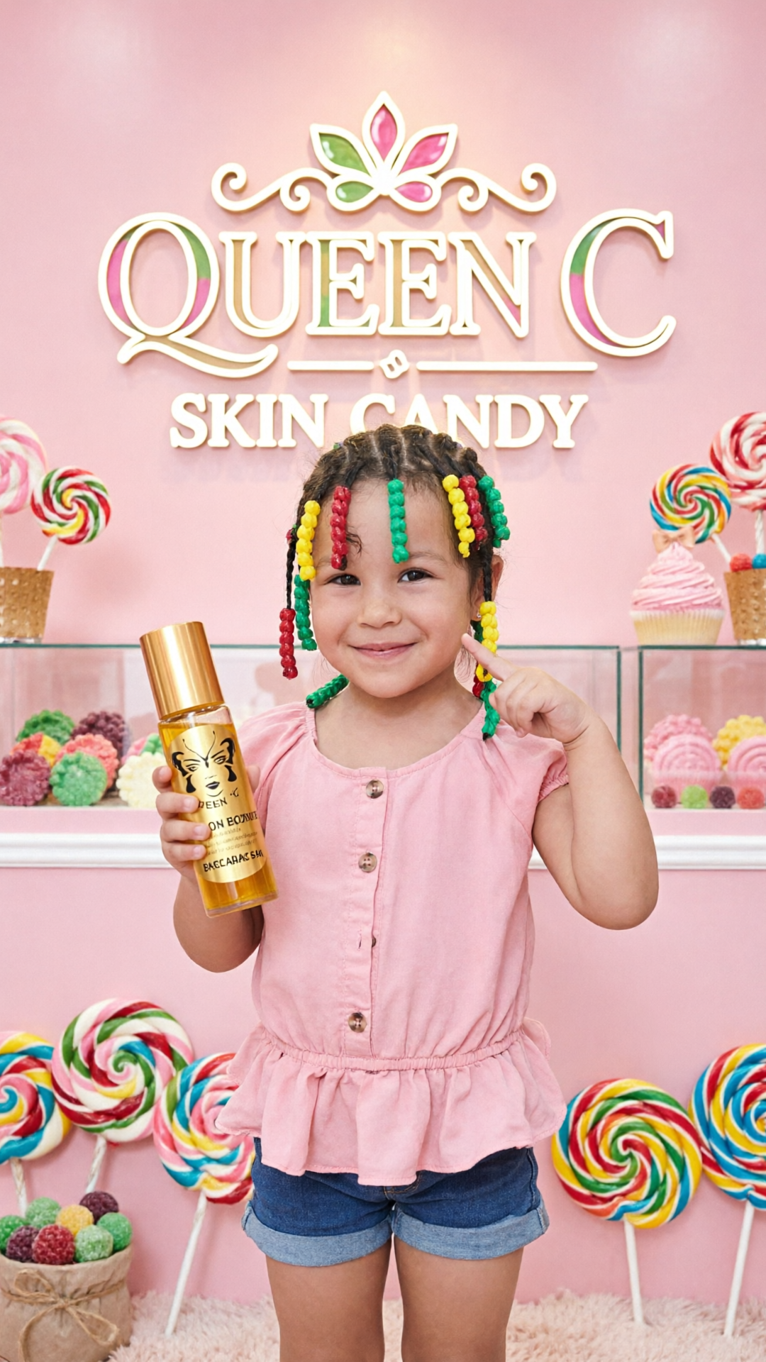 QUEEN C'S ROLL-ON BODY OIL -Over 100 scents