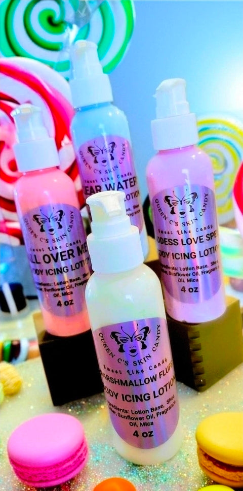 SHEA BUTTER BODY ICING LOTION 4-PACK -Over 100 scents