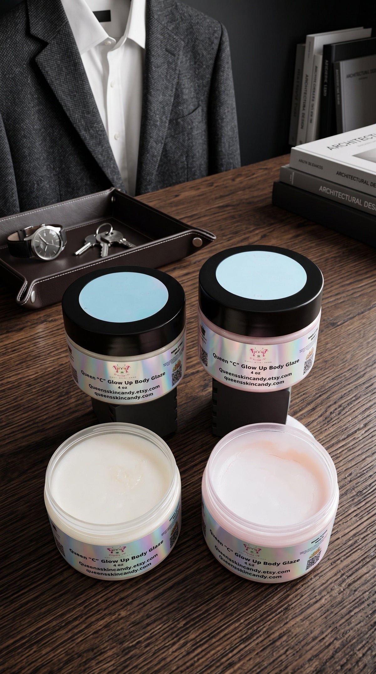 MEN'S COLLECTION GLOW UP BODY BALM GLAZE - Over 50 scents